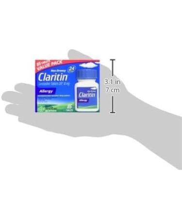 Claritin Allergy Medicine 24-Hour Non-Drowsy Relief 10 mg Value Pack 85 Tablets - Buy Online on GoSupps.com