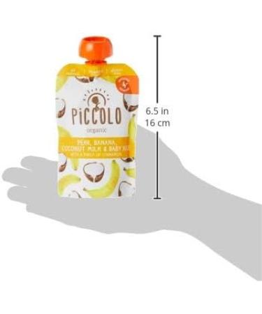 Piccolo Organic Pear Banana Coconut Milk Baby White Rice 100g - Buy Online on GoSupps.com