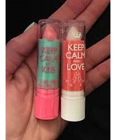 Rimmel Keep Calm and Kiss Pink Blush & Keep Calm and Love Crystal Clear Lip Balm Set (2)