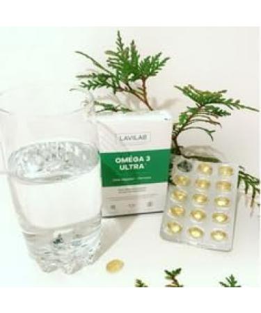Omega 3 Ultra DHA Vegan Vegetable - Algae 1 Month Memory Brain Vision Made in France Lavilab - Buy Online on GoSupps.com