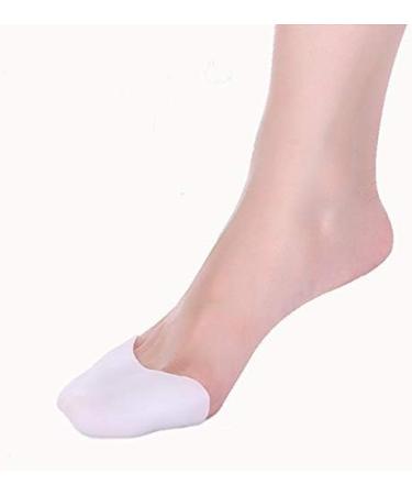 Dusenly 2 Pairs Silicone Gel Toe Caps - Forefoot Pads & Toe Protectors for Ballet Dance & High Heels | Comfort & Pain Relief - Buy Online on GoSupps.com