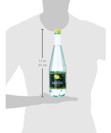 Badoit Drink with sparkling natural mineral water and natural lemon aroma - 1L bottle - Buy Online on GoSupps.com