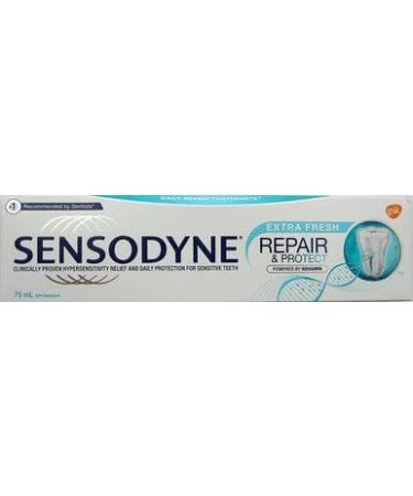Buy Sensodyne with Novamin Extra Fresh Repair & Protect 75mL - International Shipping Available - Buy Online on GoSupps.com
