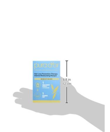 Buy Pura Dâ€™or Hair Thinning Therapy Masque | Intense Moisturizing 8 Pack | 1.2 fl oz Each - Buy Online on GoSupps.com