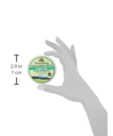 OKAY Green Tea Hair Masque | Antioxidant Rich & Nourishing | Revitalize All Hair Types | Paraben Silicone Sulfate Free | 2 oz - Buy Online on GoSupps.com