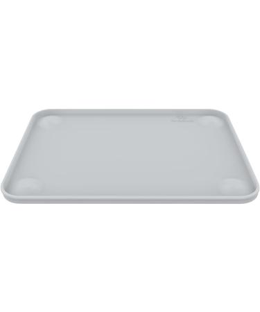 Dr. Betty's Food Grade Silicone Placemat | Super Suction, Raised Edges for Babies, Toddlers, Kids | Non-Slip, Dishwasher Safe - Gray - Buy Online on GoSupps.com