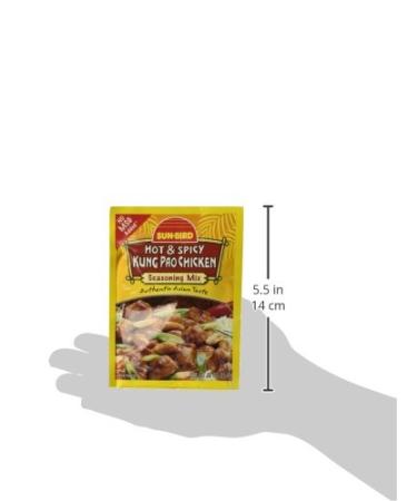 Sun-Bird Hot & Spicy Kung Pao Chicken Seasoning Mix .87oz (4-pack) - Buy Online on GoSupps.com