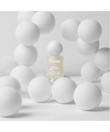 Palette London Top Coat - Strengthening Vegan Halal Nails (Pearl) - Buy Online on GoSupps.com