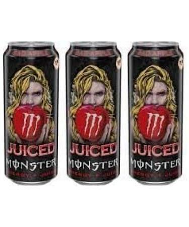 Monster Energy Drink Bad Apple 500ml Cans New Flavour Fresh Stock (12 Cans x 500ml) Bad Apple 12 Cans x 500ml - Buy Online on GoSupps.com