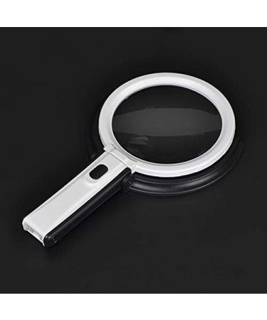 HD Multi-Function Handheld Folding Desktop Glass with LED Lights 10 Times 5 Times Old Reading Portable Extra Large Lens 100MM Made in China - Buy Online on GoSupps.com