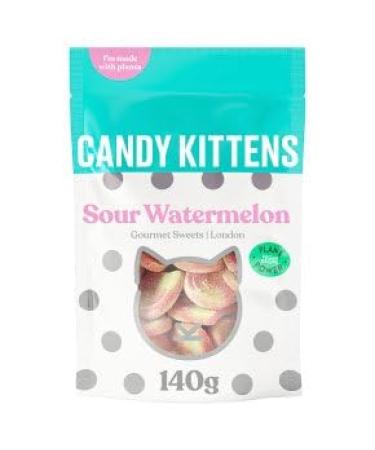 Candy Kittens Sour Watermelon 140g X2 | Sour Watermelon gourmet sweets