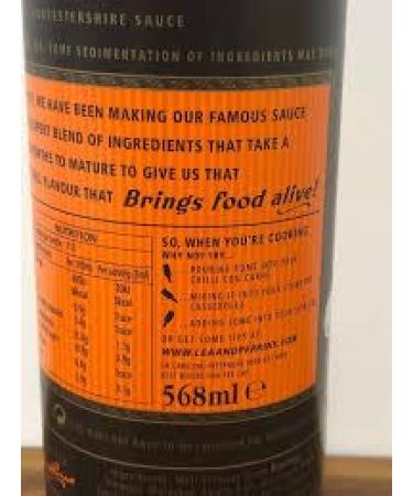 Lea & Perrins Worcestershire Sauce Combo - 2 x 568 ml | Authentic Flavor | International Shipping Available - Buy Online on GoSupps.com
