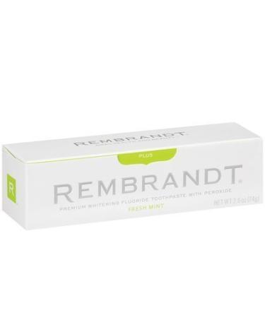 Plus Premium Whitening Toothpaste with Fluoride and Peroxide Fresh Mint 73.7 g