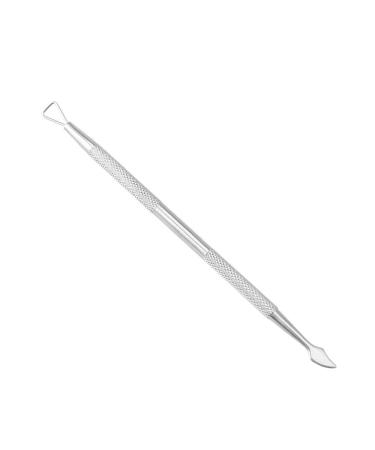 Double Ends Stainless Steel Triangle Cuticle Peeler Scraper Dead Skin Pusher Remove Gel Nail Polish Nail Art Remover ToolPractical design and Durable