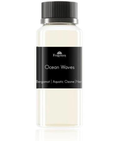 Fragranza613 Luxury Aroma Oil for Diffusers (50ml Ocean Waves) Ocean Waves 1.6 Fl Oz (Pack of 1) - Buy Online on GoSupps.com