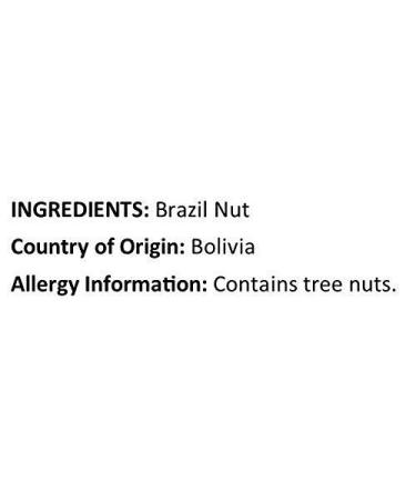 Anna and Sarah Organic Raw Brazil Nuts - 3lbs Resealable Bag (1 Pack) - Buy Online on GoSupps.com