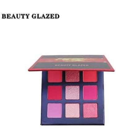 9 Colors Eyeshadow Matte Shimmer Glitter Eye Shadow Palette Natural Waterproof Long Lasting Pigmented Eyeshadow Powder Cosmetics (#H) - Buy Online on GoSupps.com