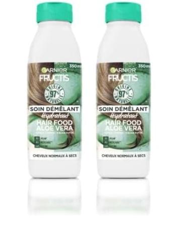 Garnier Fructis Hair Food Soin D m lant Hydratant l'Aloe Vera pour Cheveux Secs 350ml (Lot de 2)