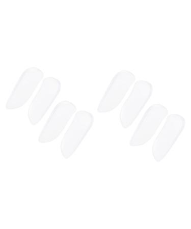 FRCOLOR 4 Pairs Supination Insoles Orthotic Insoles Foot Massage Insoles Height Increase Shoe Pad Shoe Insoles Plantar Inserts O Legs Pads X Legs Shoe Inserts Half Insoles Heel