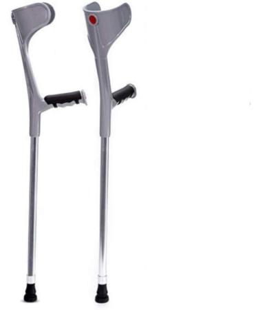 ATHUAHLR LRVTREC Forearm Crutches Adjustable Cane Forearm Crutches(1 Pair) Adjustable Comfortable Wrist Handle Heavy Duty for Standard and Tall Adults Lightweight Aluminum Lightweight Arm Crutch