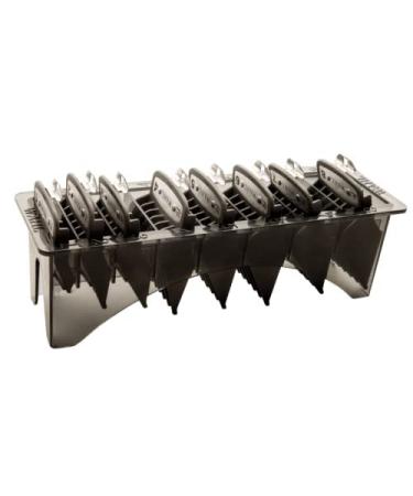 Wahl Professional Premium Black Cutting Guides from 1/8" to 1" - Fits All Full-Size Wahl Clippers (Excludes Detachable Blade Clippers) 8 Pack - Model 3171-500 - Buy Online on GoSupps.com