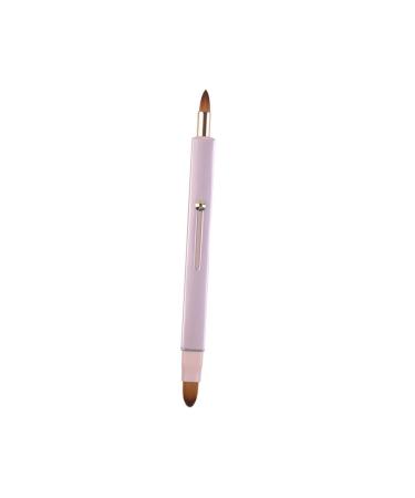 FRCOLOR Double Ended Makeup Brush Flat Concealer Brush 1pc Lip Brush Dedicated Lipstick Artificial Fiber Wand Makeup Brushes Travel Lip Brush