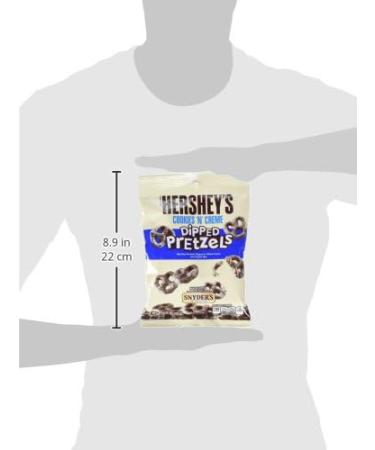 Hershey's Cookies'n'Creme Dipped Pretzels 120g - Pack of 6 - Buy Online on GoSupps.com