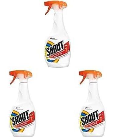 Shout Stain Removing Spray 500ml (Pack of 3) | Laundry Stain Remover | Triple Acting Stain Remover | Removes tough stains | Biological action on Stain - Buy Online on GoSupps.com