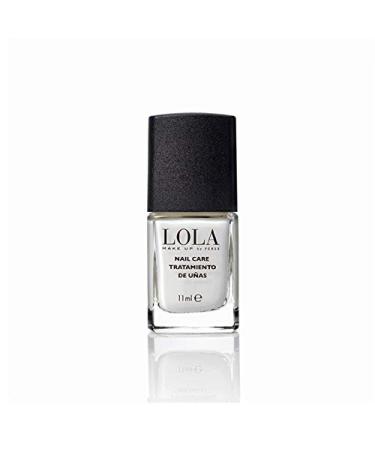Lola Make-Up #10 Free Formula Nail Strengthener Contains Aldehyde Complex To Harden Keratin With A Quick Dry High Gloss Finish Vegan