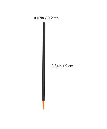 FRCOLOR 300 Pcs Disposable Eyeliner Brushes - Professional Makeup Tools for Perfect Application - Artificial Fiber & Hard Head Design - Buy Online on GoSupps.com