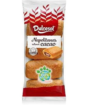 BOL DE CHOCOLAT NAPOLITANA 8UND 320G DULCESOL
