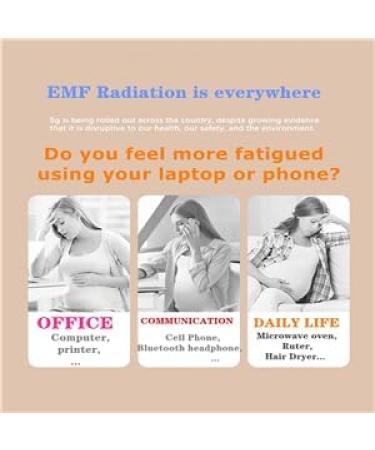 Plus Size EMF Protection Pad 5G - Anti-Radiation Faraday Pocket for Phones Tablets & Laptops | 13.8 Inch Shielding Pad for Kids & Adults - Buy Online on GoSupps.com