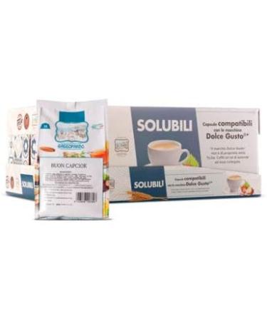 128 Gattopardo CAPCIOK Capsules Compatible with Nescafe Dolce Gusto - Buy Online on GoSupps.com