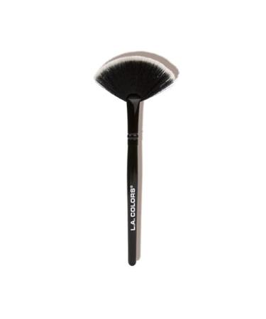L.A. COLORS Highlighter Fan Brush - Achieve Flawless Makeup | International Shipping Available - Buy Online on GoSupps.com