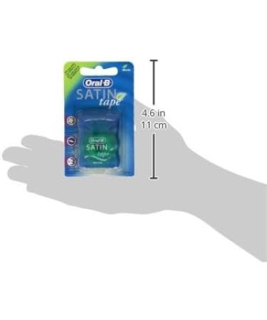ORALB Hilo Dental Satin Tape Menta 25M - Premium Dental Floss for Fresh Breath | Ship Worldwide - Buy Online on GoSupps.com