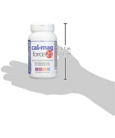 Prairie Naturals Cal-mag force 2:1-90 tabs 90 count (Pack of 1) - Buy Online on GoSupps.com