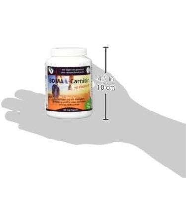 Boma Lecithin 100 L-Carnitine Capsules - Vegan Carnipure with Vitamin C | Award-Winning Supplement for Optimal Health - Buy Online on GoSupps.com