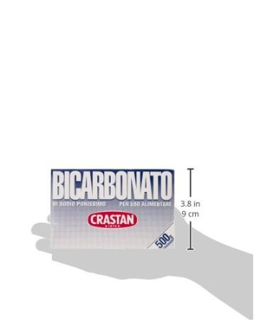 Crastan Pure Sodium Bicarbonate 500g - Premium Food-Grade Bicarbonato di Sodio for Home Use | International Shipping - Buy Online on GoSupps.com