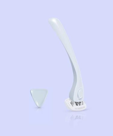 Billie Cool Blue Shaving Razor with 2 x 5-Blade Cartridges and Magic Holder - Buy Online on GoSupps.com