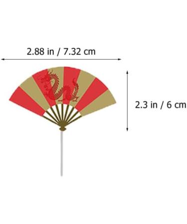 Alipis 24pcs Chinese New Year Cupcake Toppers 2024 Year of the Dragon Cake Toppers Cupcake Picks Spring Festival Cake Decoration Chinese New Year Party Decorations Supplies - Buy Online on GoSupps.com