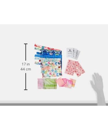 Girls First Period Kit for School | Sanitary Pads, Wipes, Panty Liners, Disposal Bags | 16-Piece Set with Carry-All Bag | Ages 10-12 - Buy Online on GoSupps.com