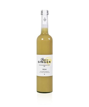 Ben's Ginger Ginger Concentrate "Ben's Ginger" from Bavaria (500 ml) - Organic (1)