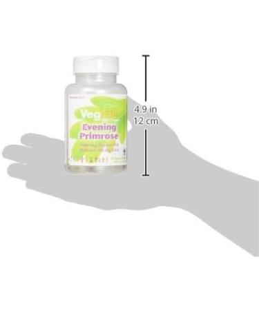 VegLife Evening Primrose Oil 1000mg Vegan Softgel - 60ct Organic Supplement - Buy Online on GoSupps.com