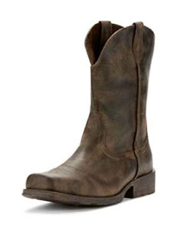 ARIAT Men's Rambler Western Boot 10.5 Antiqued Grey