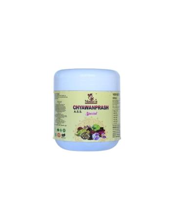 Chyawanprash Jam-500gram 54 Organic Ayurvedic Herbal Jam with Raw Honey Amla & Ashwagandha Herbal Immunity Support for All Age Groups Indian Gooseberry No Added Sugar