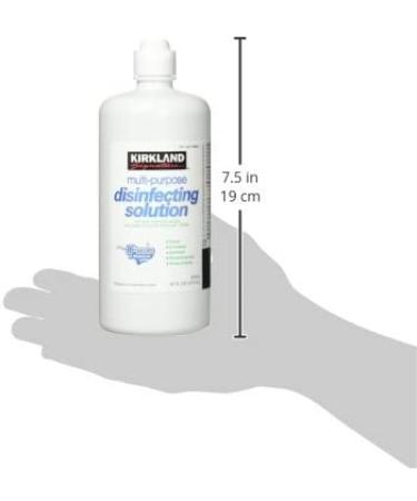 Kirkland Signature Multi-Purpose Disinfecting Solution for Soft Contacts - 3 Pack 16oz - Buy Online on GoSupps.com