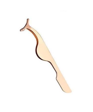 False Eyelashes Applicator Tool - Golden Eyelash Extension Tweezers Nipper - Buy Online on GoSupps.com