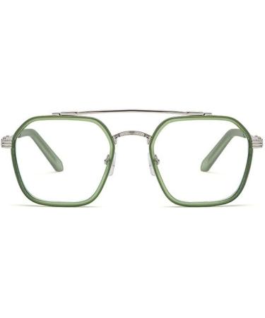 Fuqinqingoz Clearly Reading Glasses for Women - Anti-Blue Light Pilot Glasses Convenient +0.00 Green Computer Readers - Buy Online on GoSupps.com