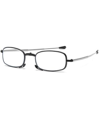 Portable Folding Reading Glasses - Compact Slim Eyeglasses Lightweight Pocket Readers with Case (1.0) - International Shipping Available - Buy Online on GoSupps.com