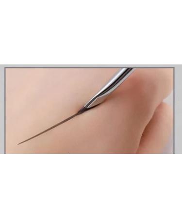 PRO Precision Gel Eye Liner Makeup Brush - Fine Angle Flat Eyeliner & Eyebrow Brush for Contouring and Waterline Application - Buy Online on GoSupps.com